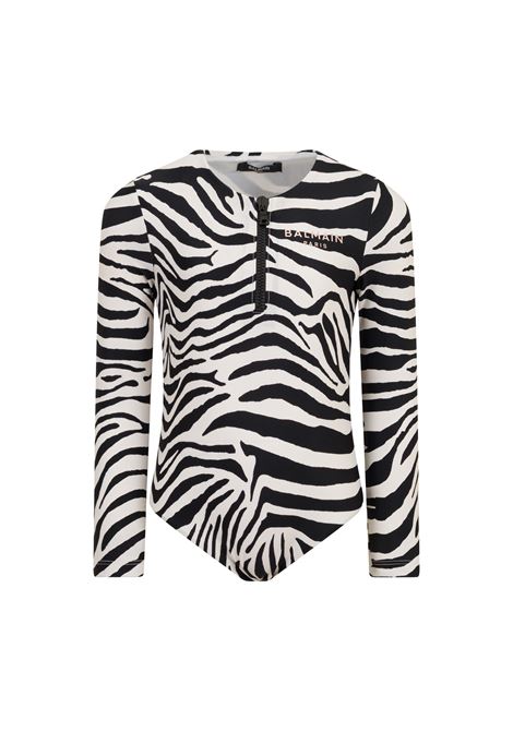Body con stampa BALMAIN KIDS | BZCA09 Z4178100NE